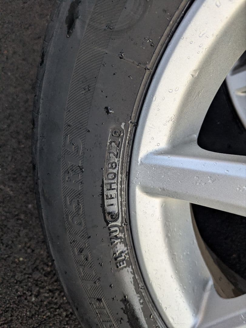 トヨタ純正アクア 15インチ ホイール二本セット