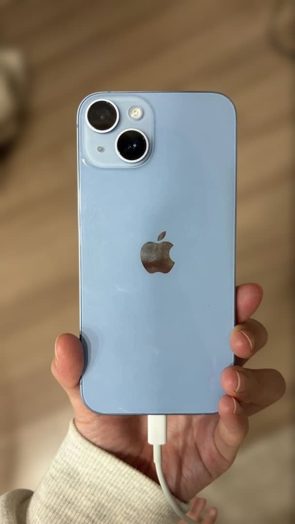 iPhone14 256GB ブルー SIMフリー 動作良好 本体