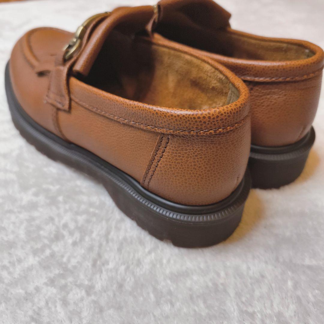 ​美品 ドクターマーチン ADRIAN SNAFFLE ローファー UK6 タン