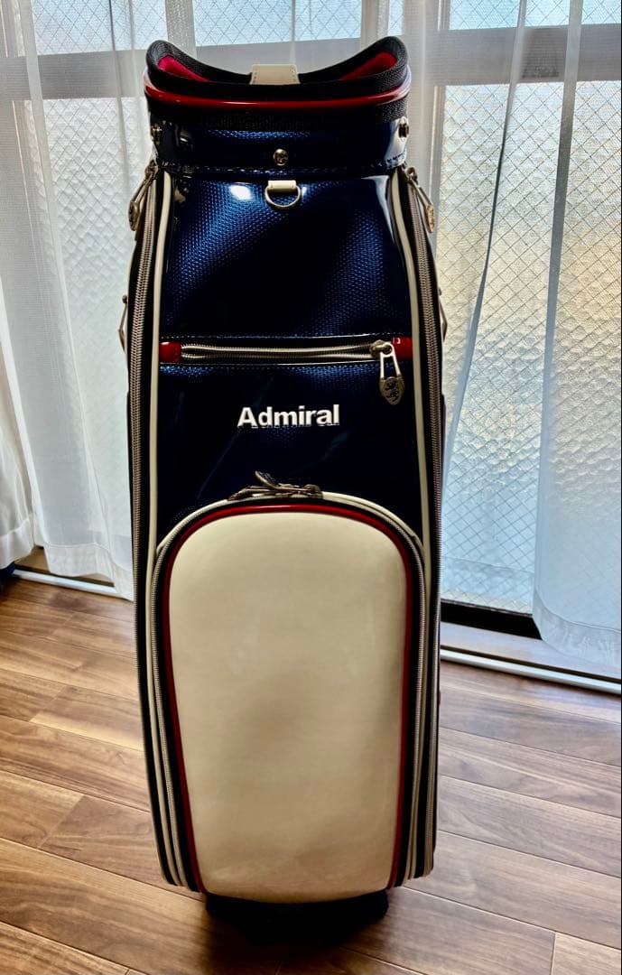 美品Admiral ゴルフキャディバッグ