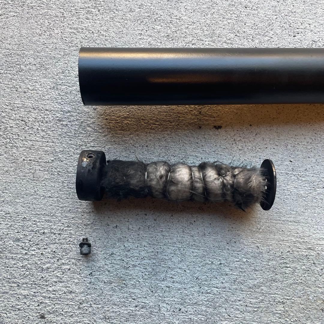 SEASTYLE RACING 小鉄管 シャリー ダックス マフラー ブラック