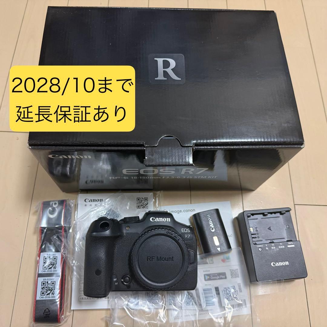 【延長保証あり・美品】Canon EOS R7 ミラーレス一眼 カメラ 本体