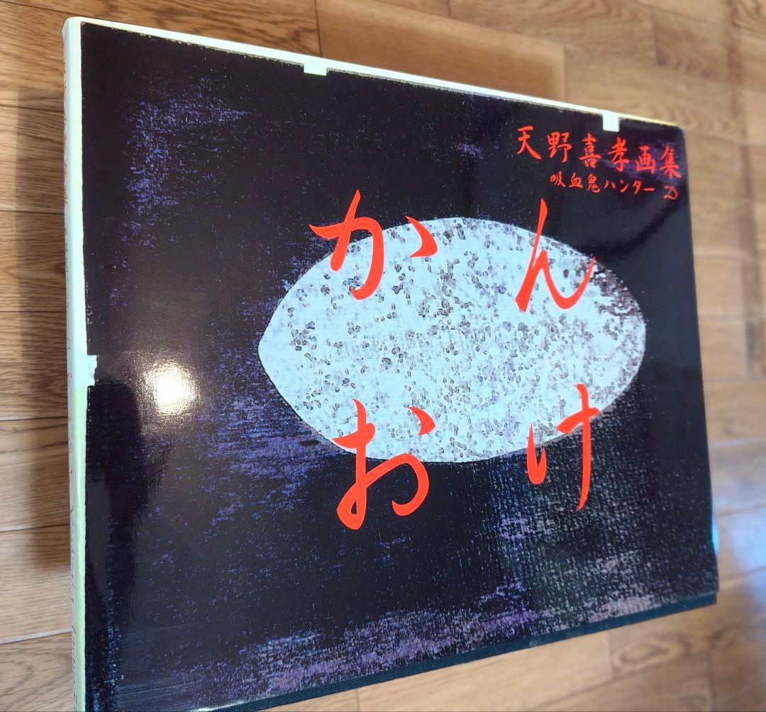 【大判・希少】天野喜孝 画集「かんおけ」吸血鬼ハンターD｜状態難あり
