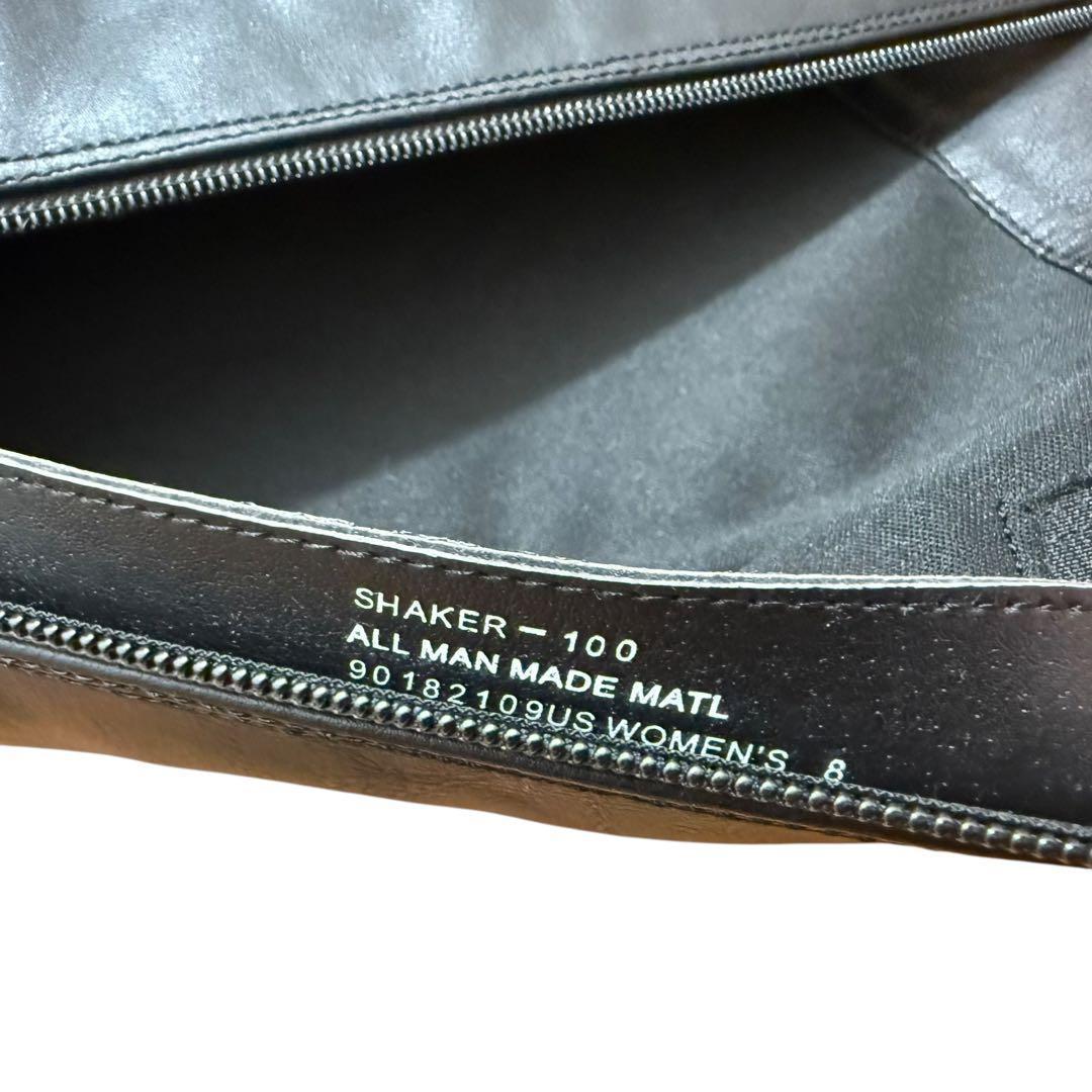 デモニア Demonia 厚底ロングブーツ SHAKER-100 24cm 黒