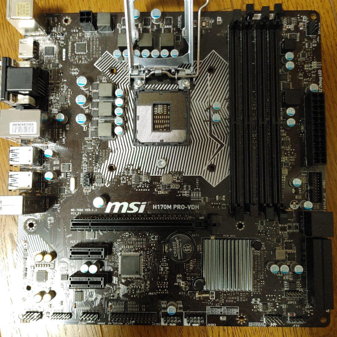 その他 ASUS Z270F MSI 170M PRO VDH