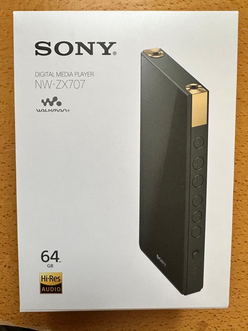 ウォークマンNWZX707 レザーケース付き　外箱あり　サンディスク512GB