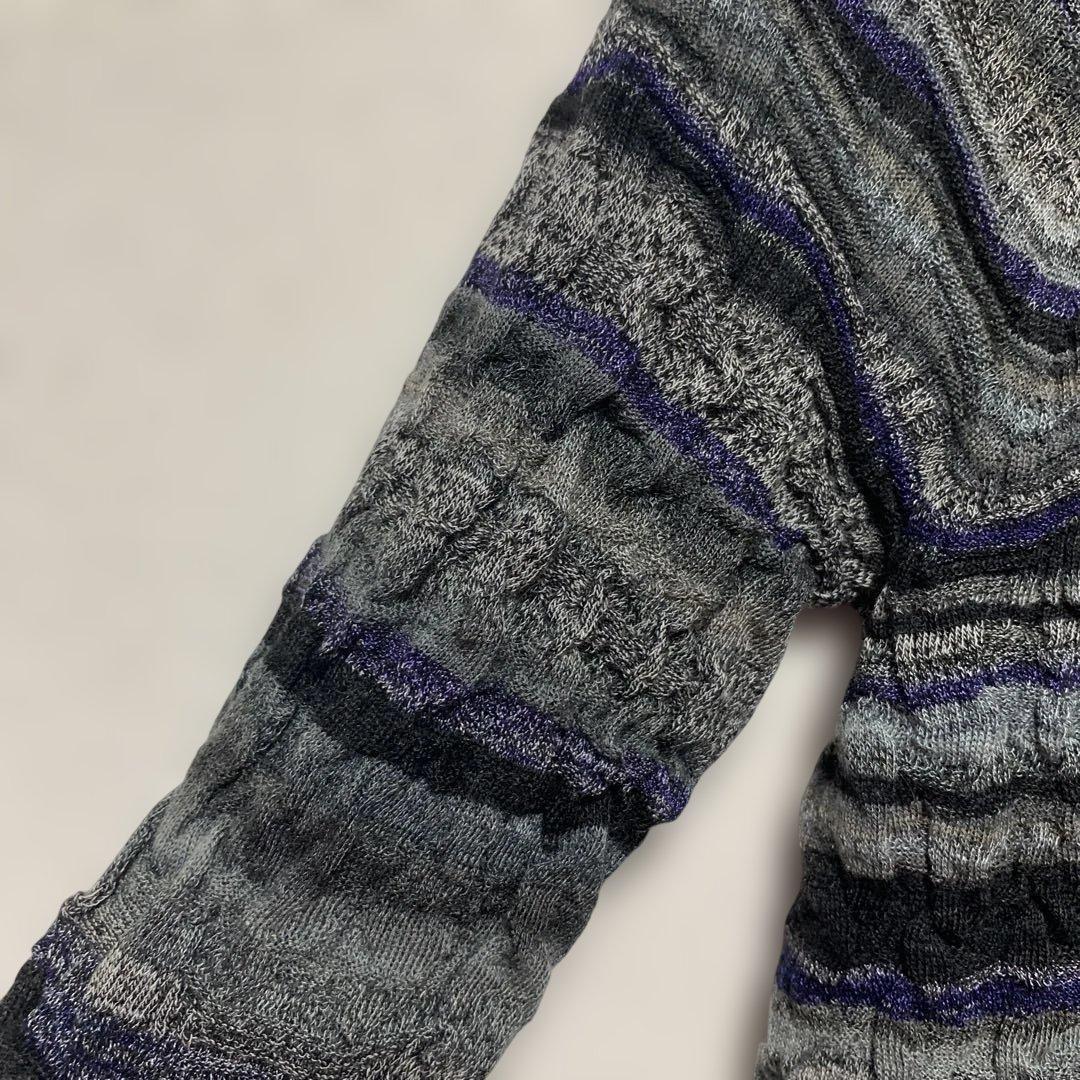 エムアンドキョウコ セレブ 高級 上品 ニット 新品未使用タグ付き 個性派 レア