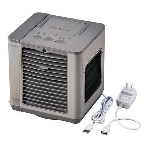 ここひえ R7（卓上クーラー）グレージュカラー