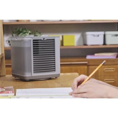 ここひえ R7（卓上クーラー）グレージュカラー