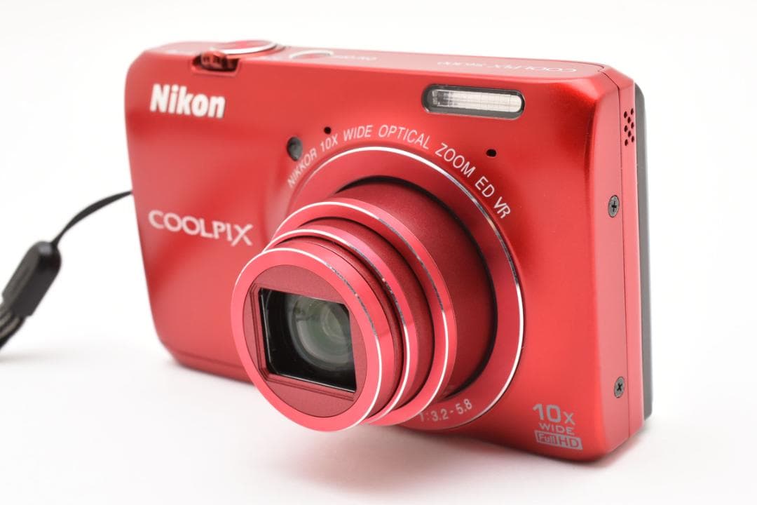 【美品】NIkon COOLPIX S6300 アーバンレッド　動作確認済