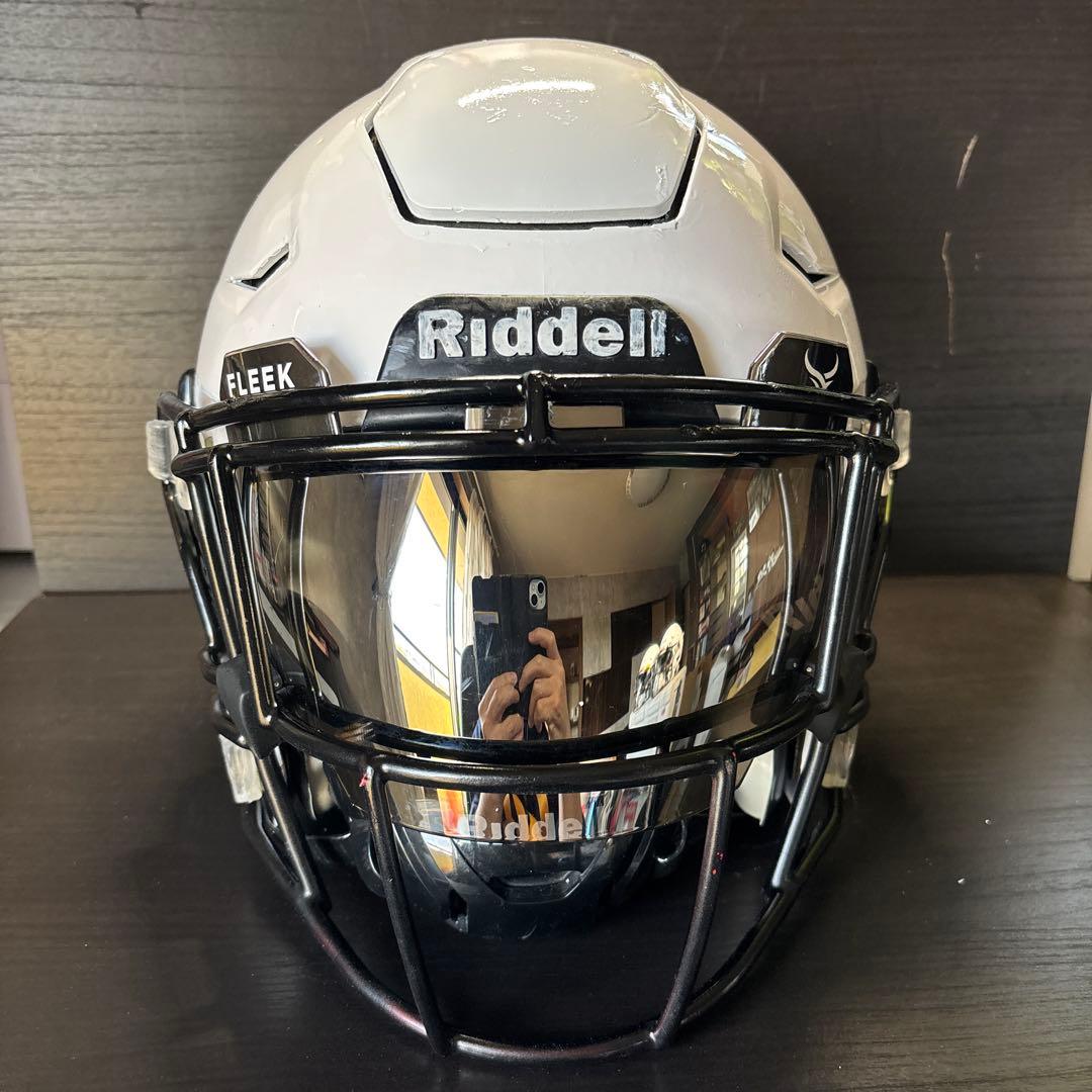 Riddell“speed flex”fleekミラーシールド付 Lサイズ