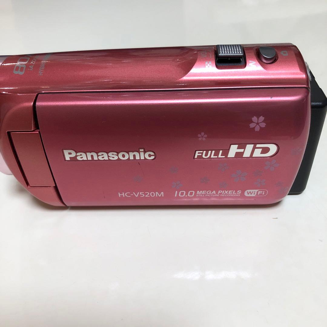 Panasonic デジタルハイビジョンビデオカメラー ピンク