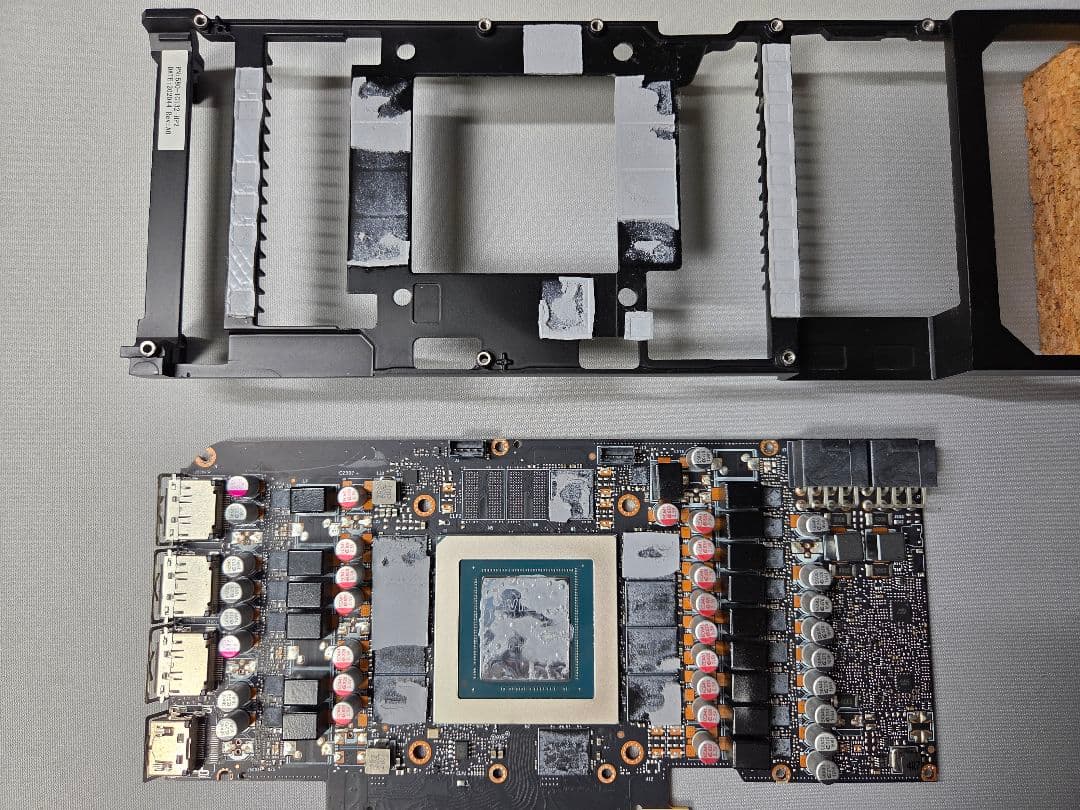 HP NVIDIA GeForce RTX3080 相変化サーマルパッド