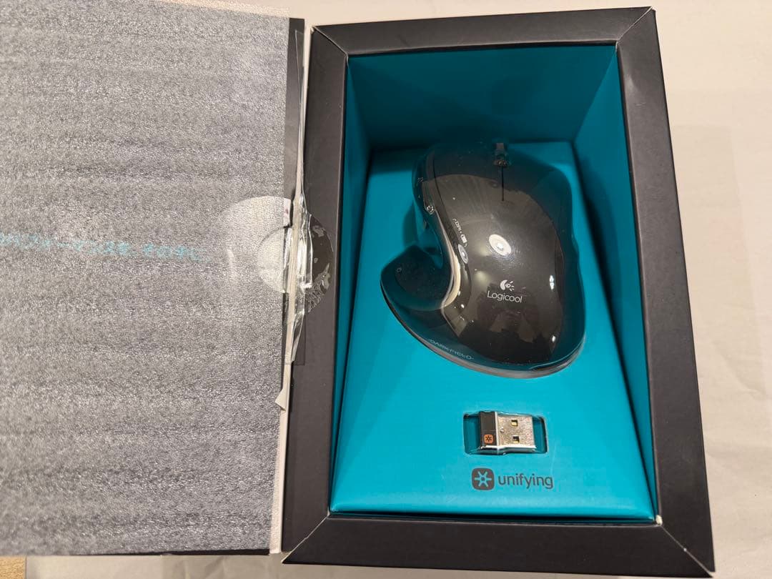 【極美品】ロジクール M950t ワイヤレスマウス 新品エネループ,レシーバー付