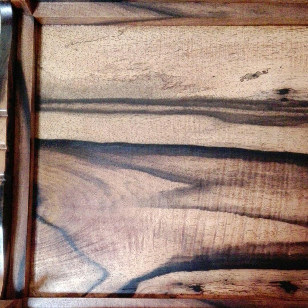 黒柿　黒柿花台　　　作者光石