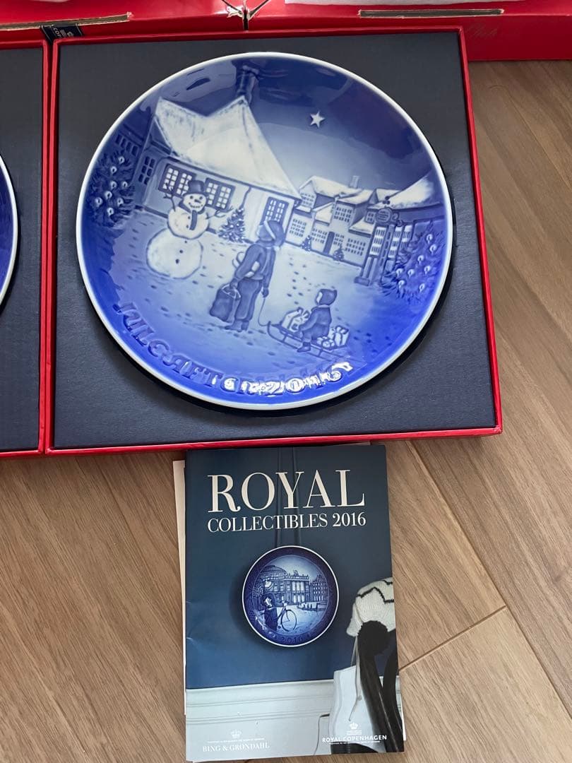 Bing & Grøndahl クリスマスプレート 2010-2016年 7枚