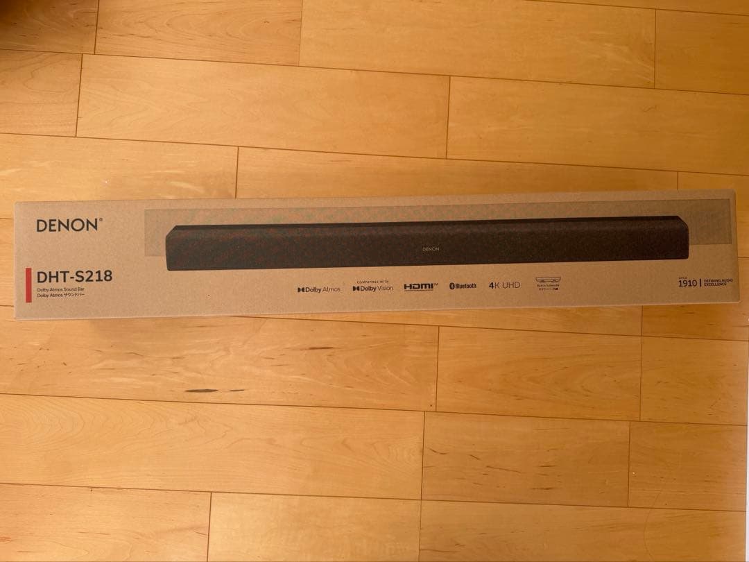 【新品未開封】DENON DHT-S218 サウンドバー