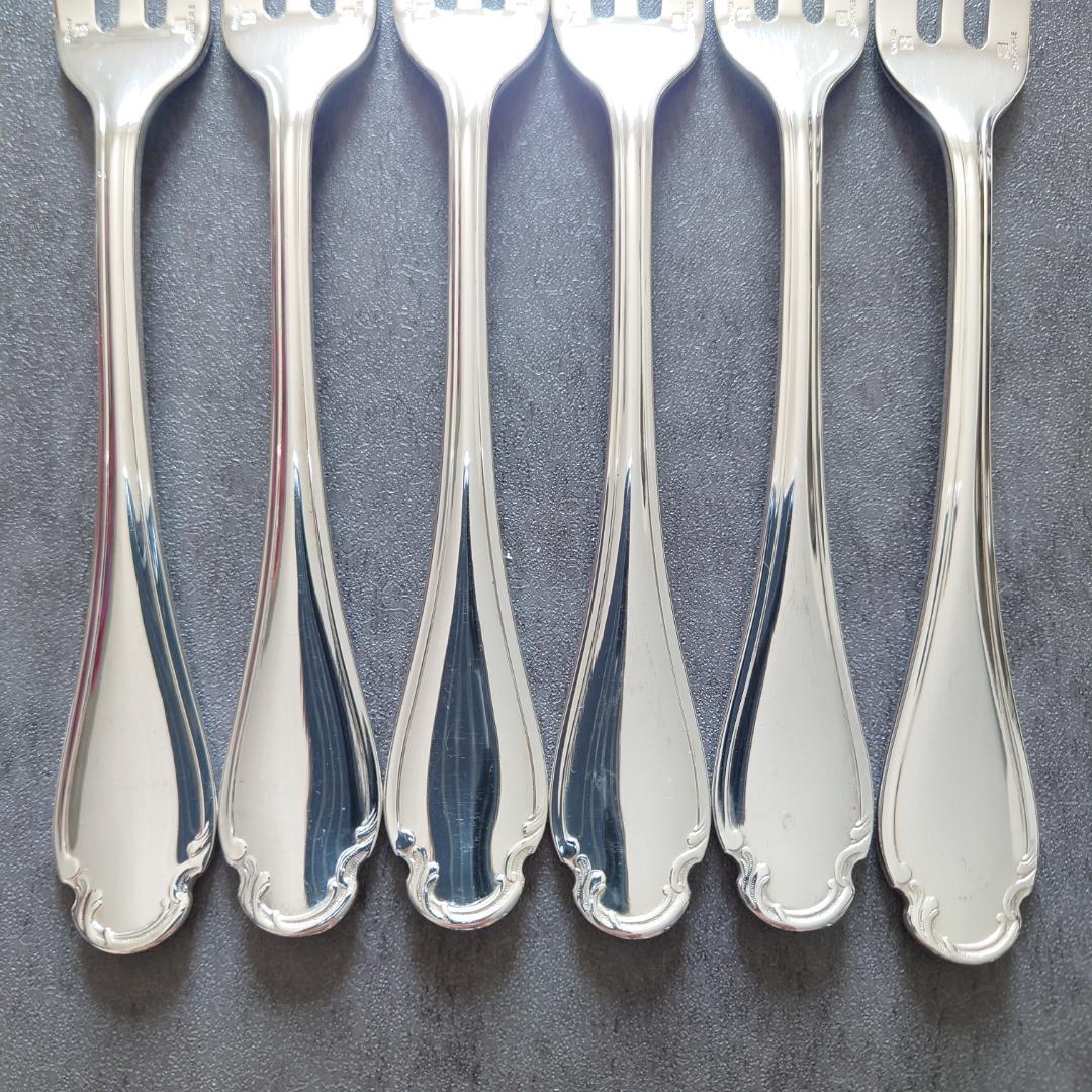 希少 美品 クリストフル ポンパドール ケーキフォーク コーヒースプーン 12点