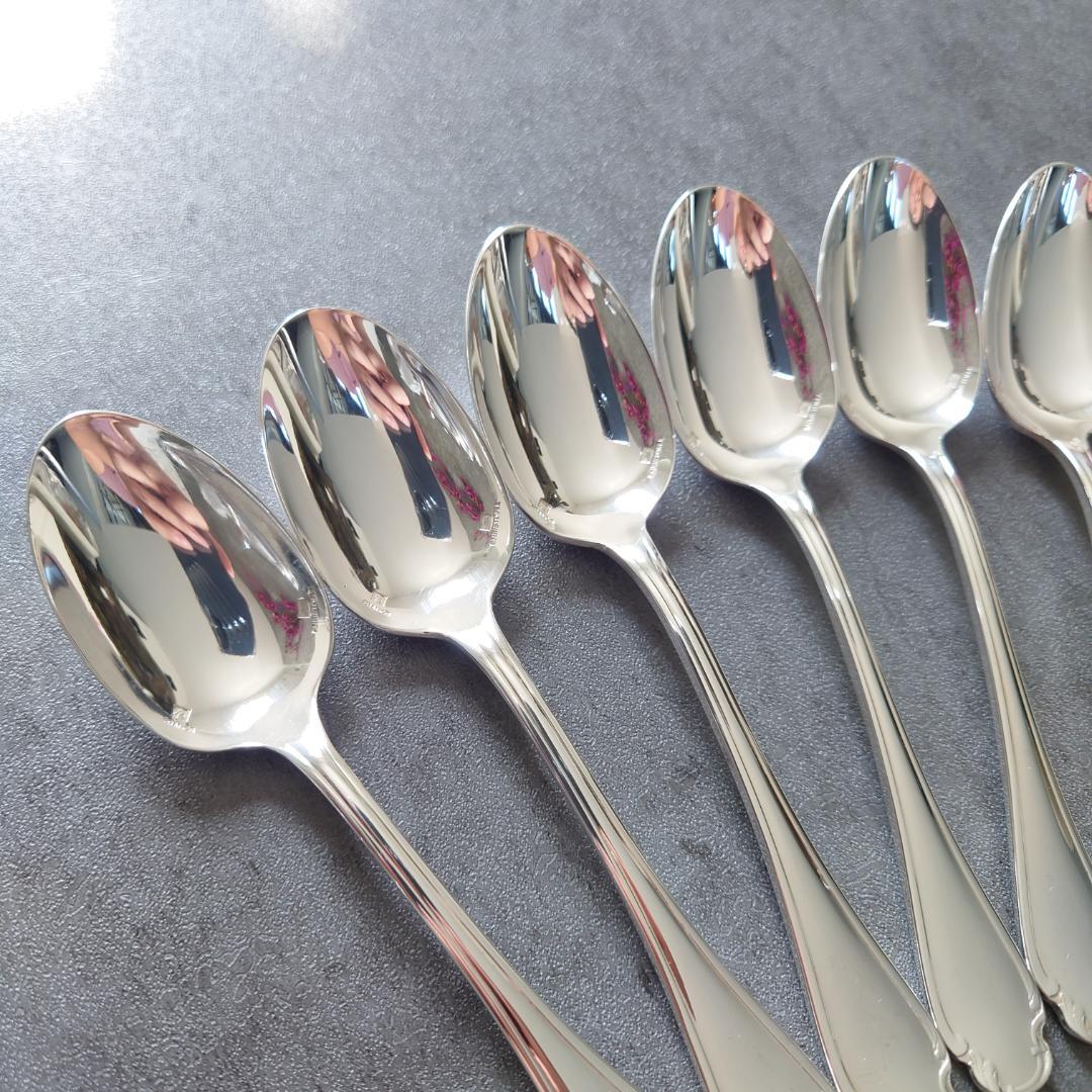 希少 美品 クリストフル ポンパドール ケーキフォーク コーヒースプーン 12点