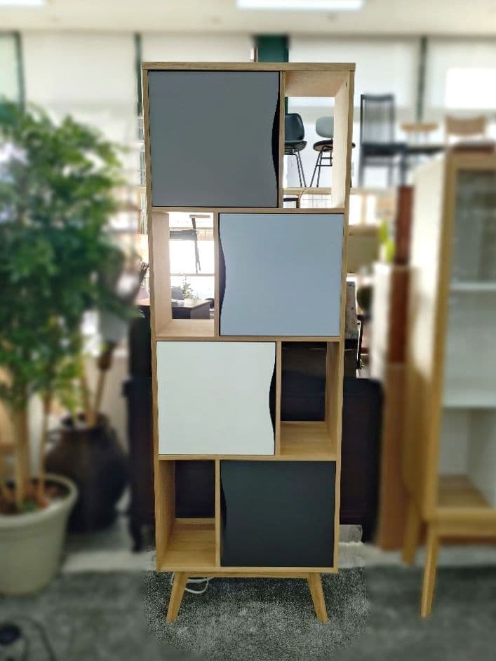 アウトレット未使用品 Woodman エイヴォン ブックケース シントラ 本棚