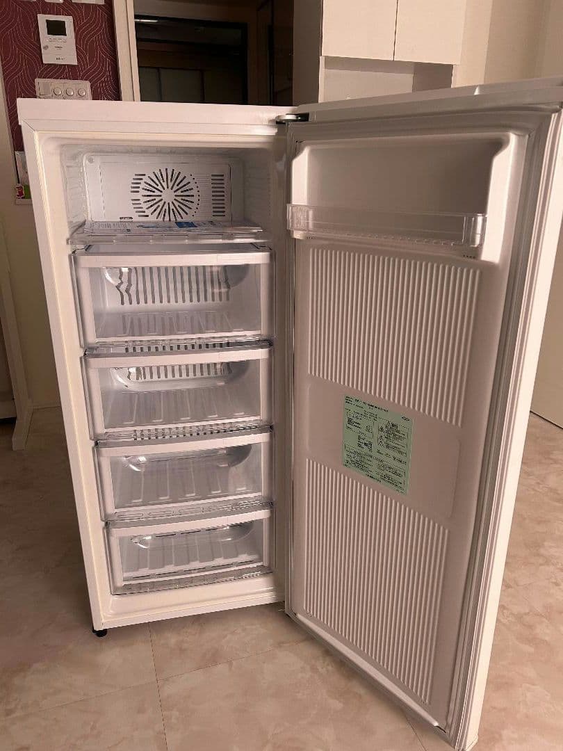 三菱ノンフロン冷凍庫 MF-U12T-W 121L