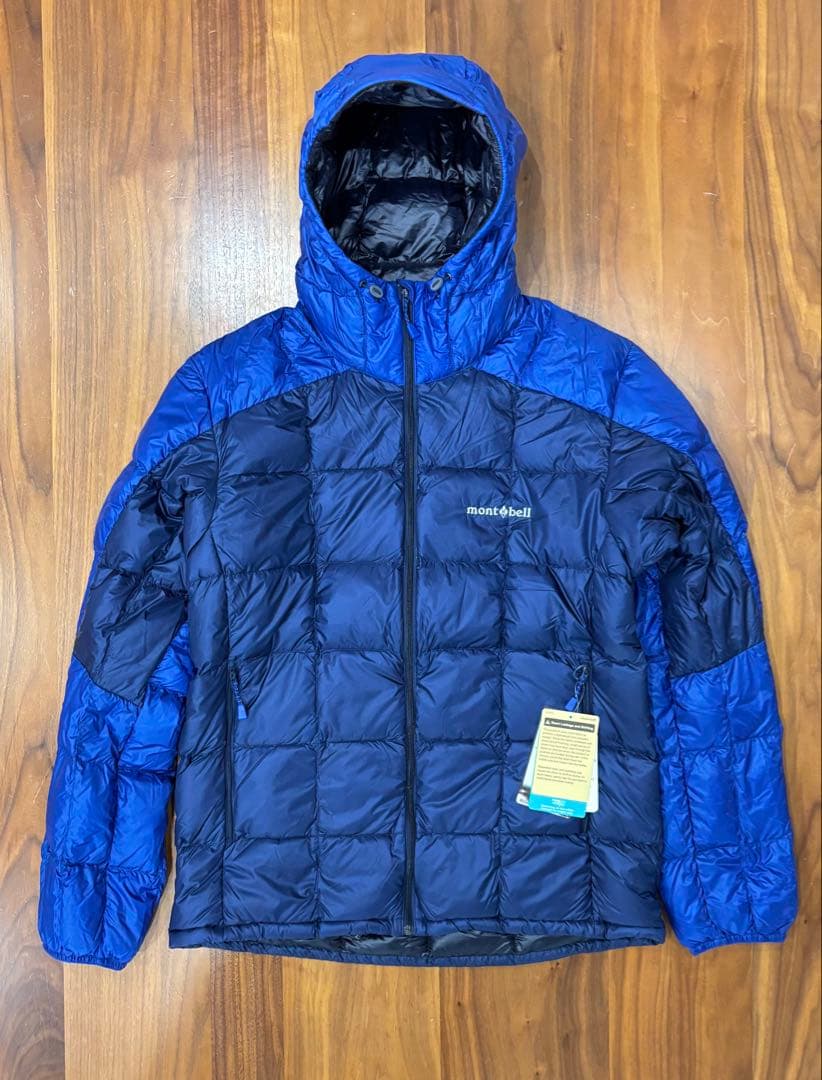 【完売モデル】新品 モンベル スペリオダウン パーカ Men's L ネイビー