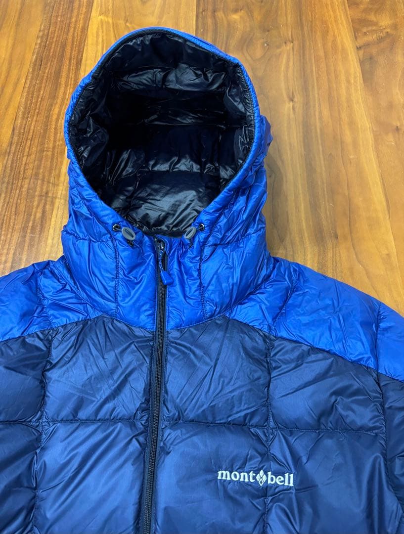 【完売モデル】新品 モンベル スペリオダウン パーカ Men's L ネイビー