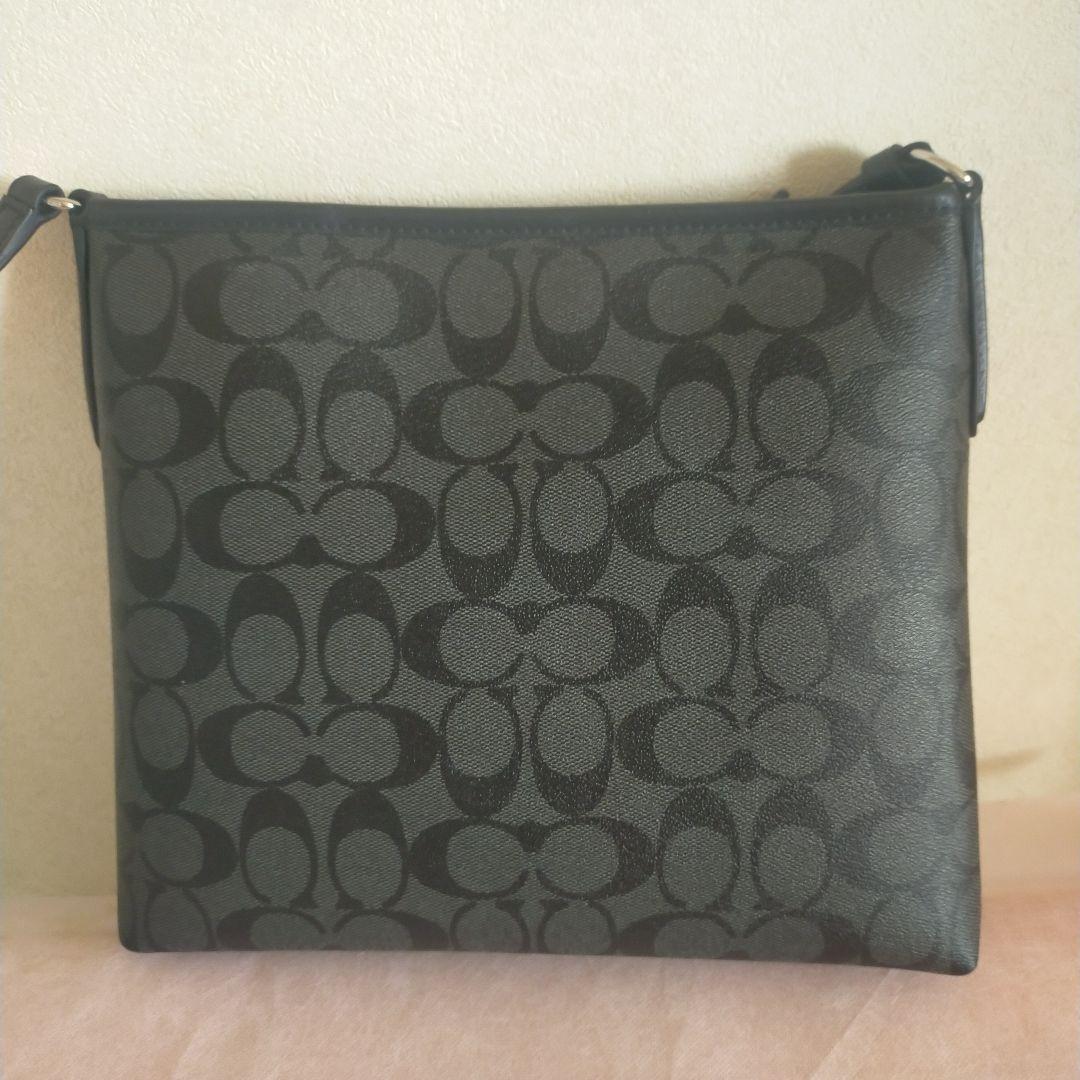 【美品】COACH　コーチ　ショルダーバッグ　黒