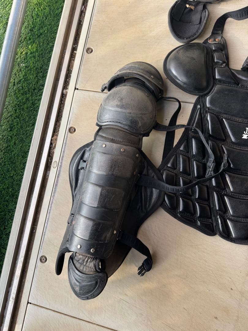 ZETT JSBB キャッチャー用プロテクターセット ブラック