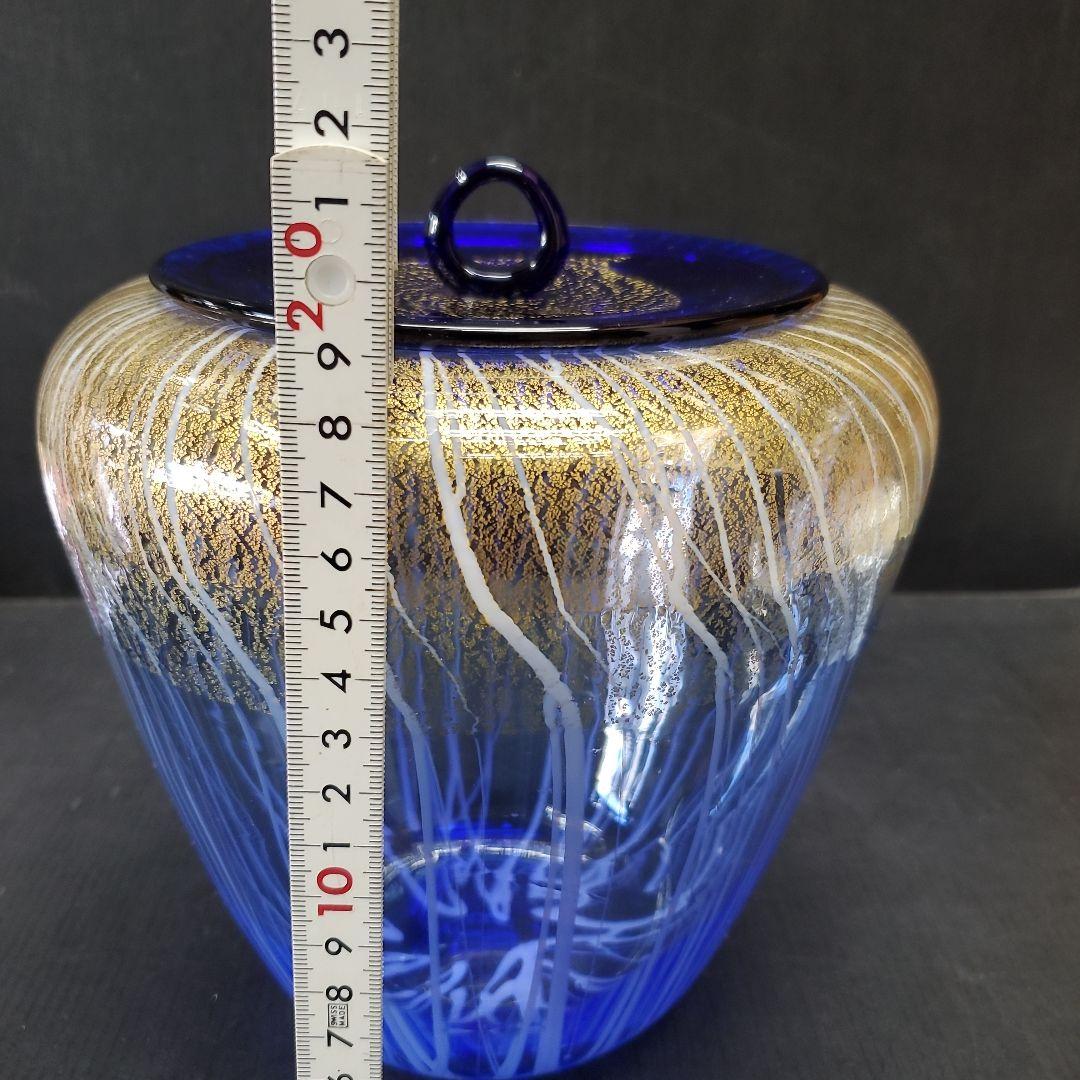 玻璃の匠 吉田勝美作 ガラス 水指 茶道具 93