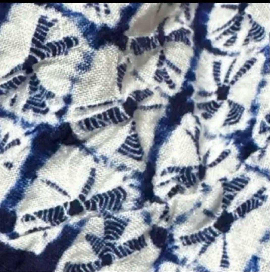 有松鳴海絞りフルセット4点 博多半幅帯＋帯締め＋帯揚げ＋高級浴衣　桁70