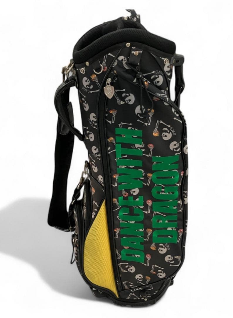 稀少！DANCE WITH DRAGON スタンドキャディバッグ 9型3.1kg