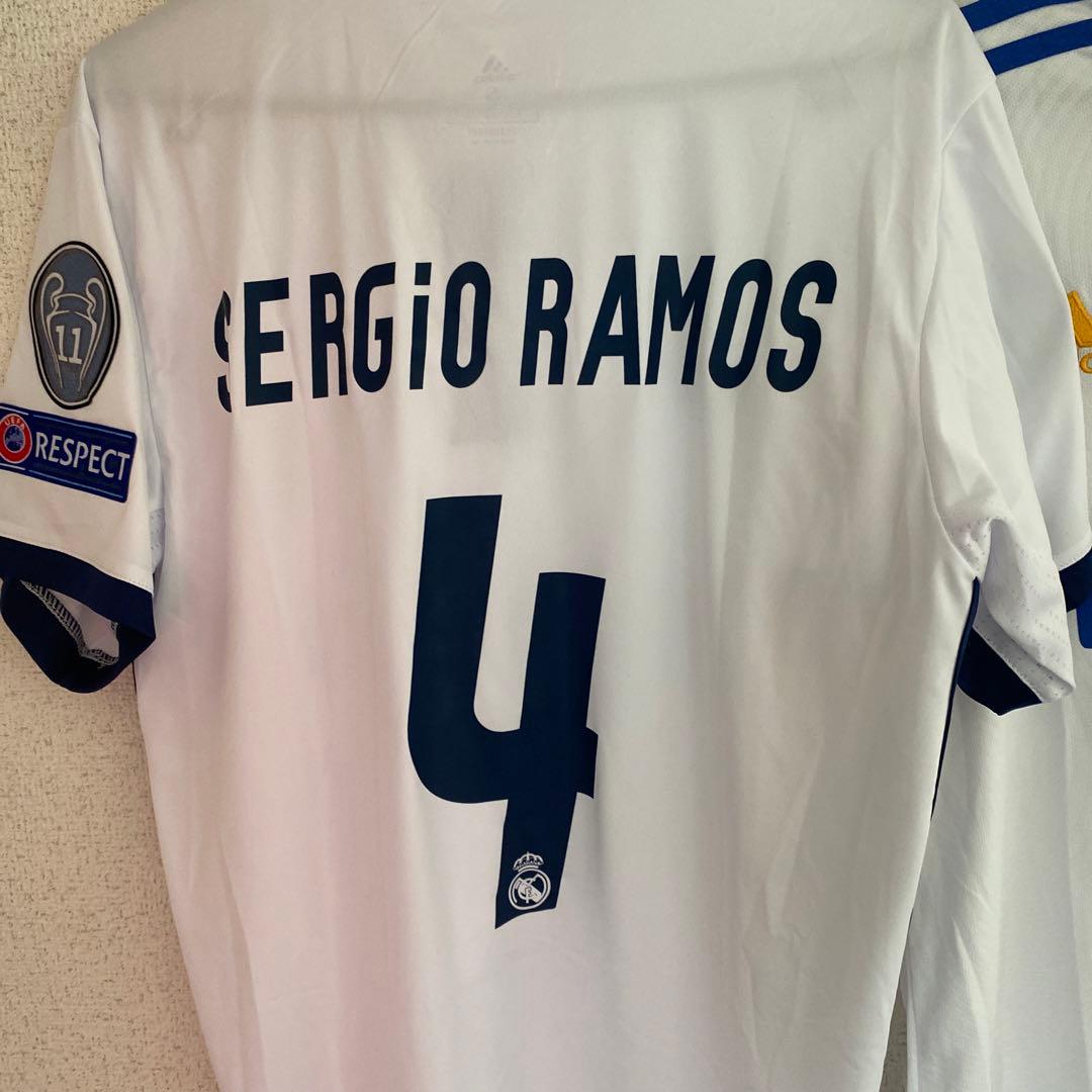 【正規品】レアルマドリード1617シーズンCLセルヒオ・ラモスオーセンティック