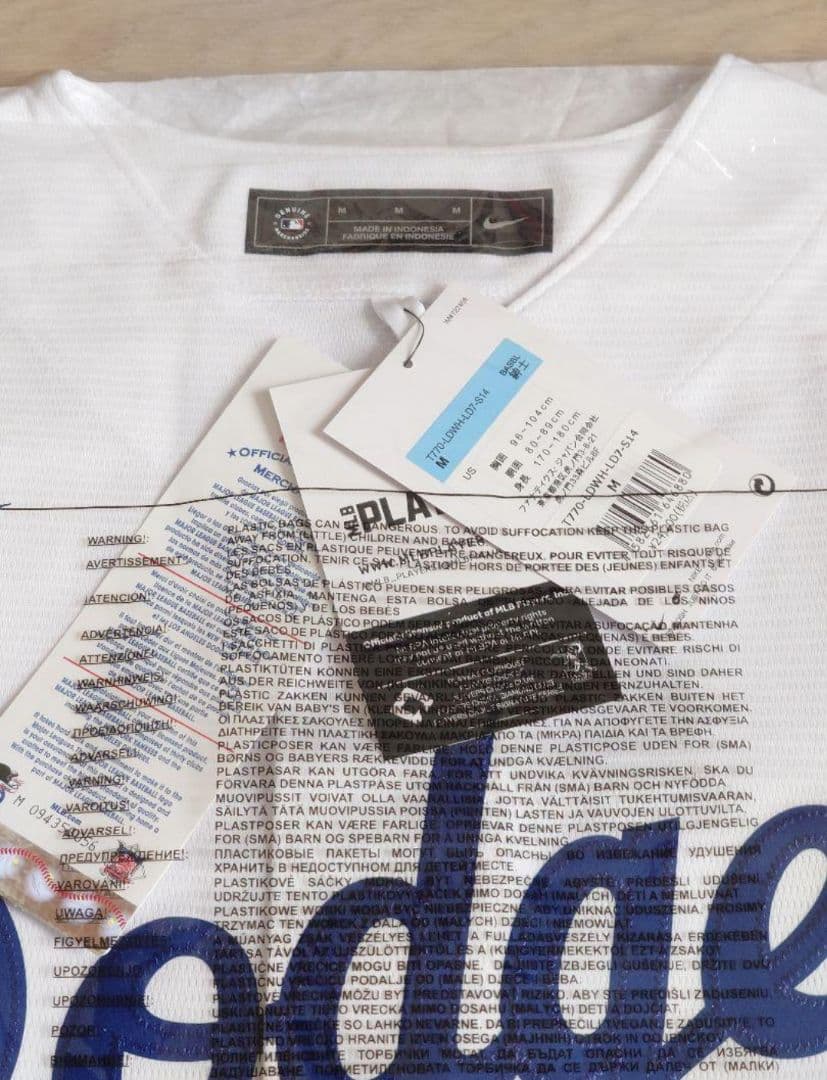 【正規品＆未開封】 タグ付 ドジャース 大谷翔平 ユニフォーム M