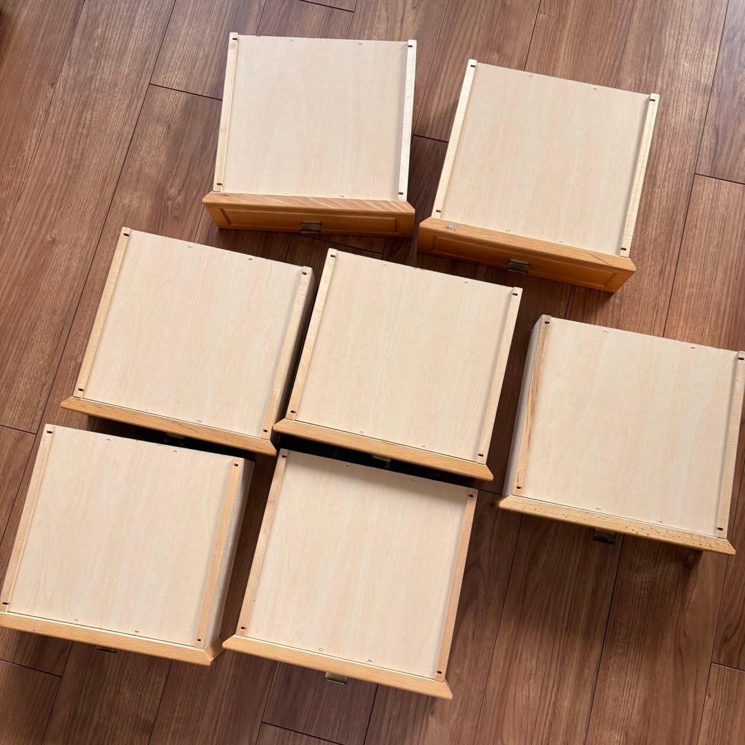 Karimoku カリモク チェスト オールド家具 引出し7段 木製　引き出し