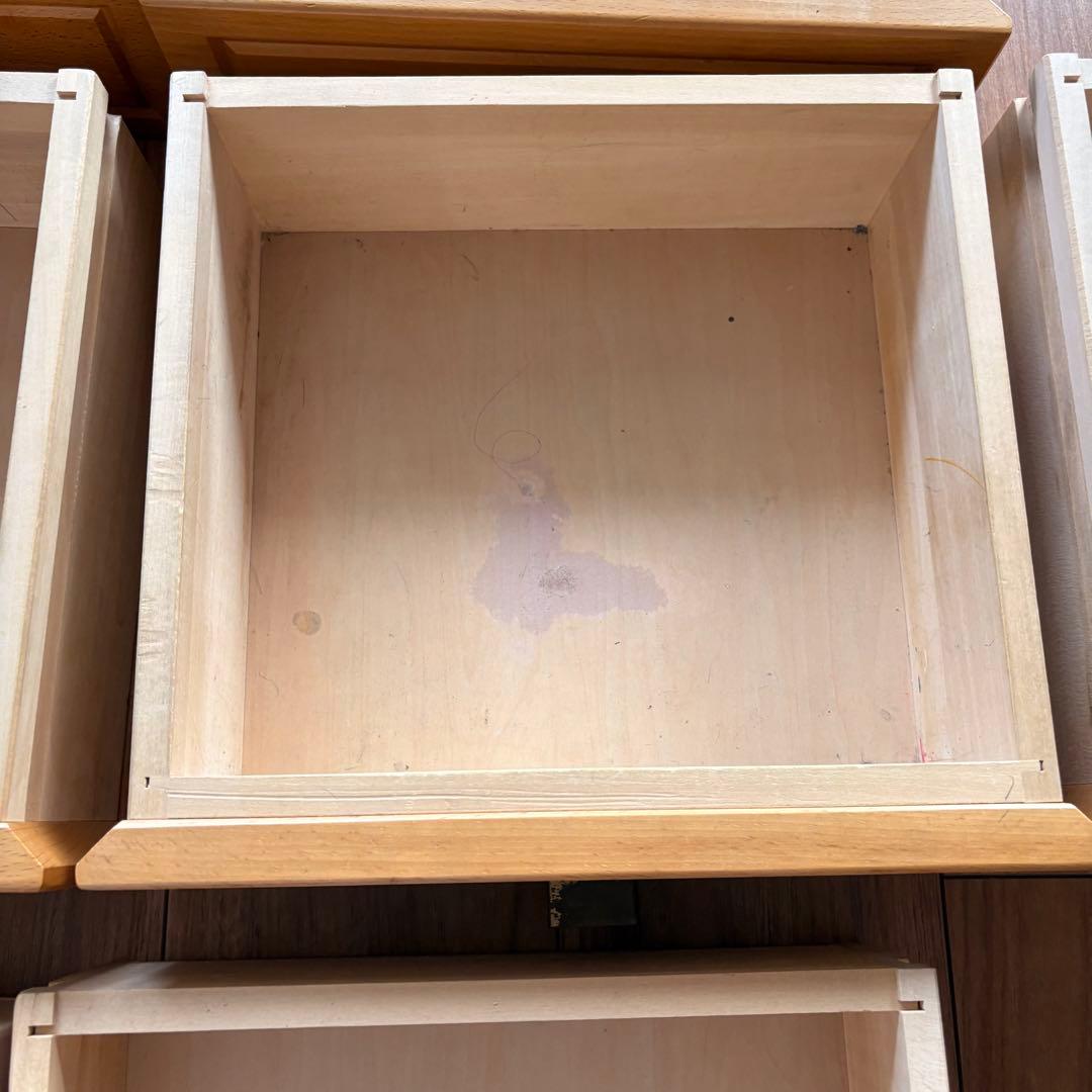 Karimoku カリモク チェスト オールド家具 引出し7段 木製　引き出し