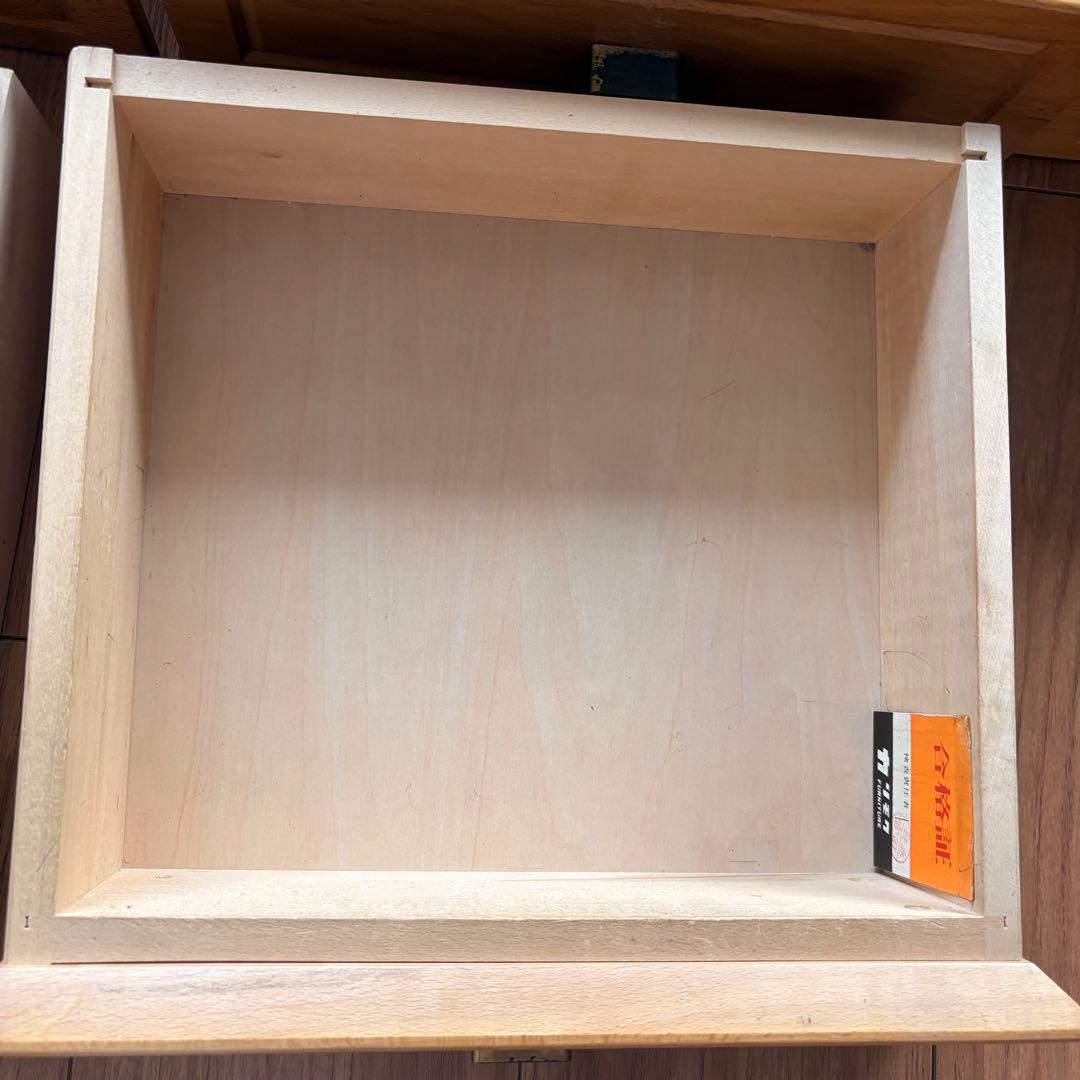 Karimoku カリモク チェスト オールド家具 引出し7段 木製　引き出し