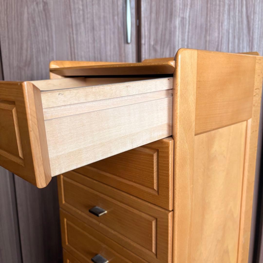 Karimoku カリモク チェスト オールド家具 引出し7段 木製　引き出し