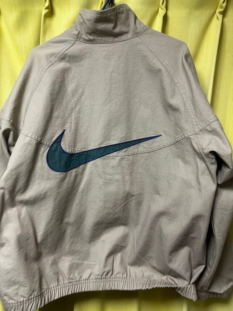 NIKE ハーフジップジャケット XL ベージュ