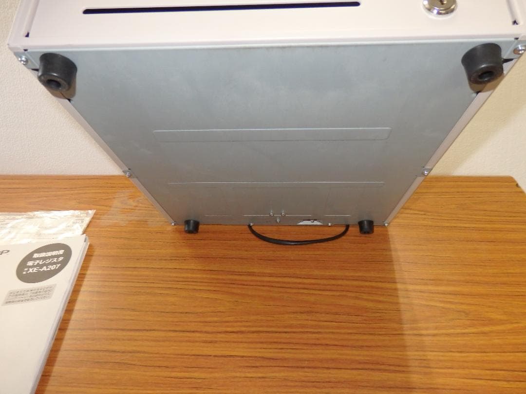 0120 美品 後継機種 XE-A207W-W 設定無料 シャープ レジスター