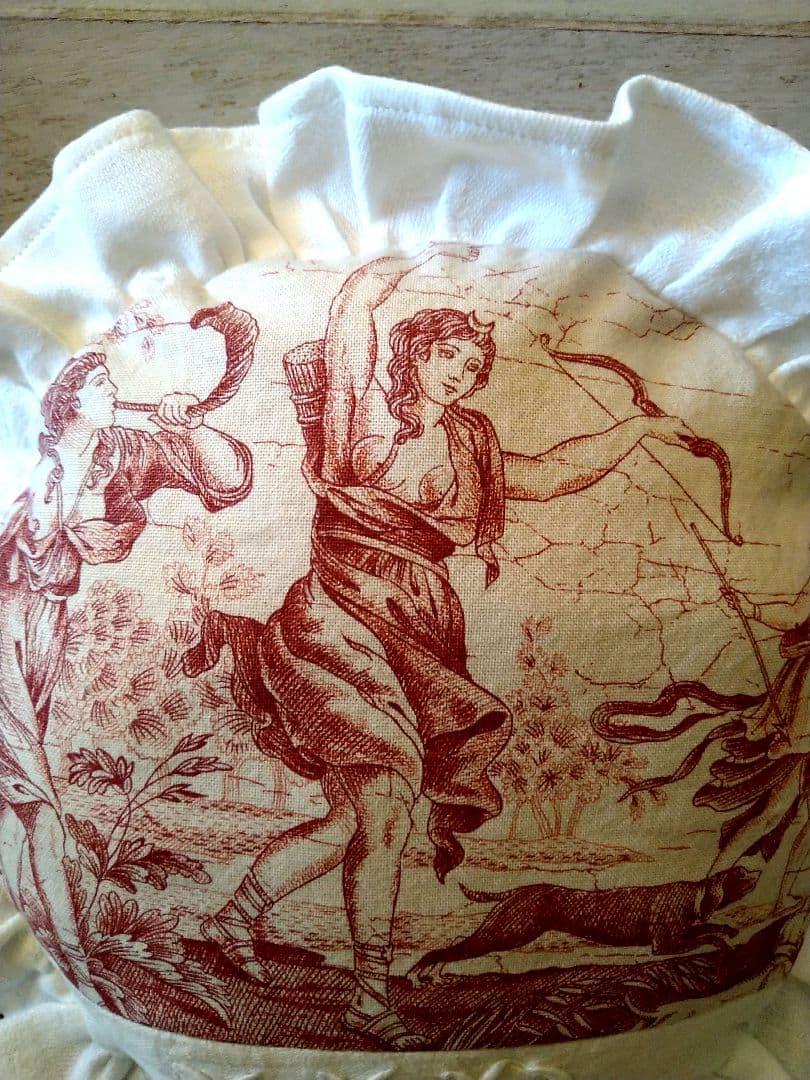 ※maki様おまとめオーダー※フランスアンティーク　トワルドジュイ　クッション