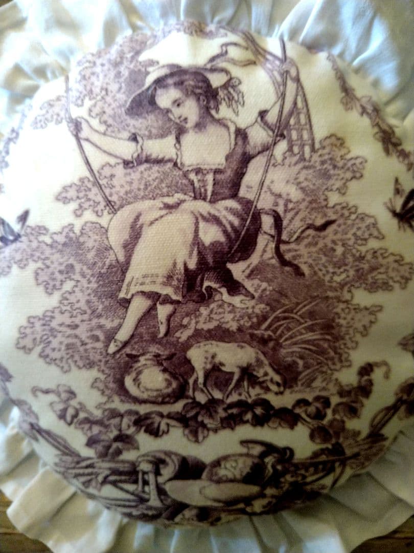 ※maki様おまとめオーダー※フランスアンティーク　トワルドジュイ　クッション