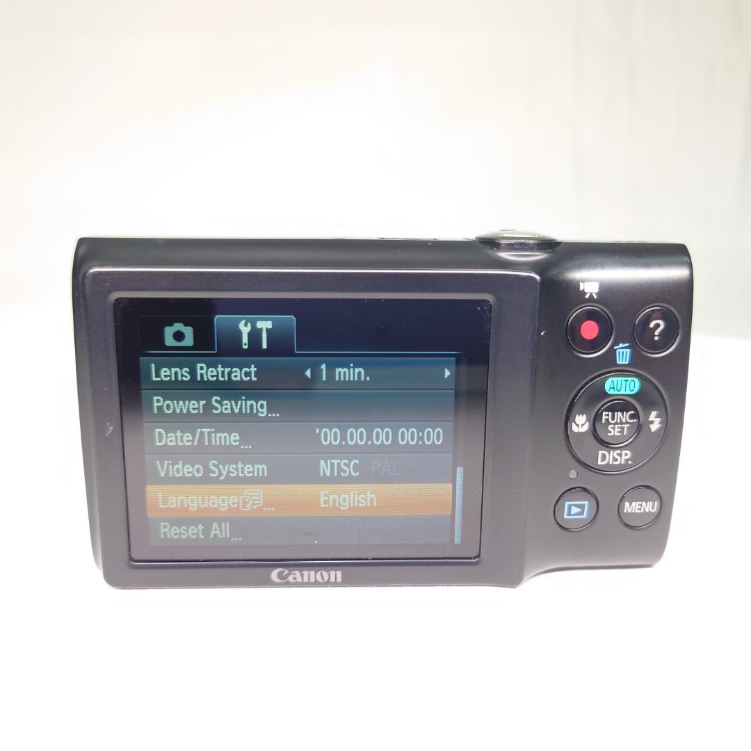 キャノン Canon A2400 IS コンパクトデジタルカメラ シルバー