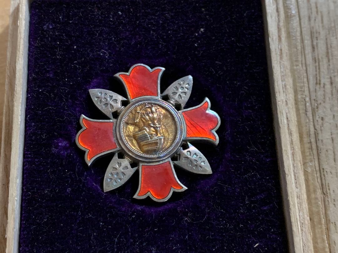 東條英機(肉筆)「軍人傷痍記章及び授与証書」同人 陸軍 陸軍大臣 支那事変 歴史