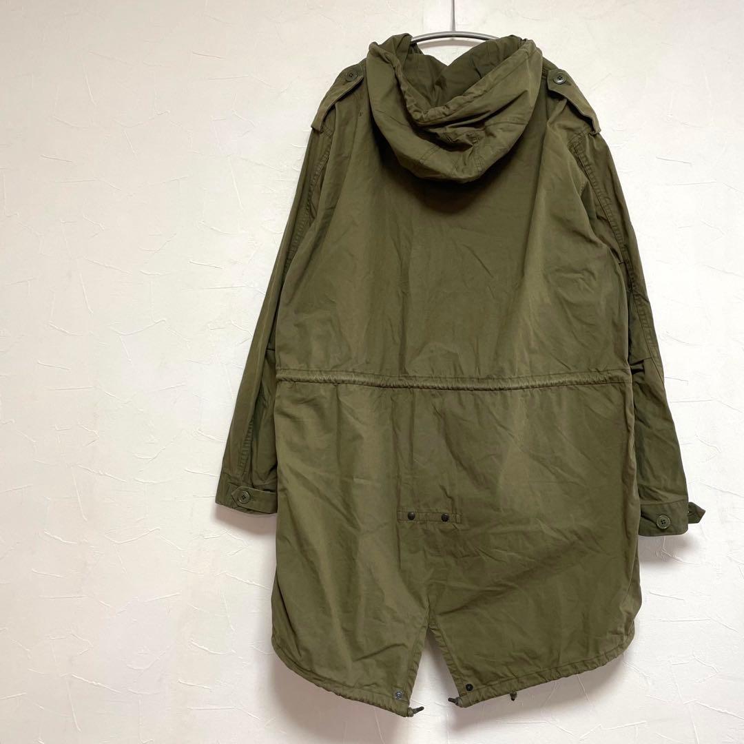 ヤエカ　YAECA ミリタリーモッズコート　カーキ　メンズ　LIKE WEAR