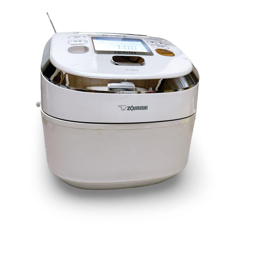象印 極め炊き 炊飯器 ホワイト