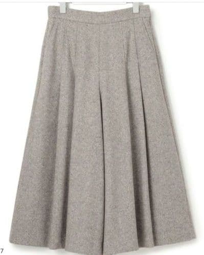 【ONWARD】【ONWARD】シルクネップヘリンボーンガウチョパンツ