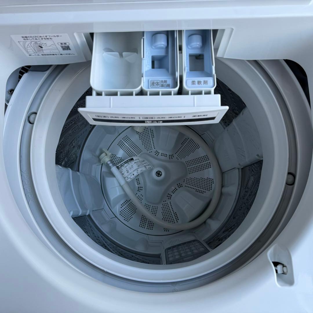 81⭐️2021年製美品★パナソニック　洗濯機　7KG 大型　インバーター