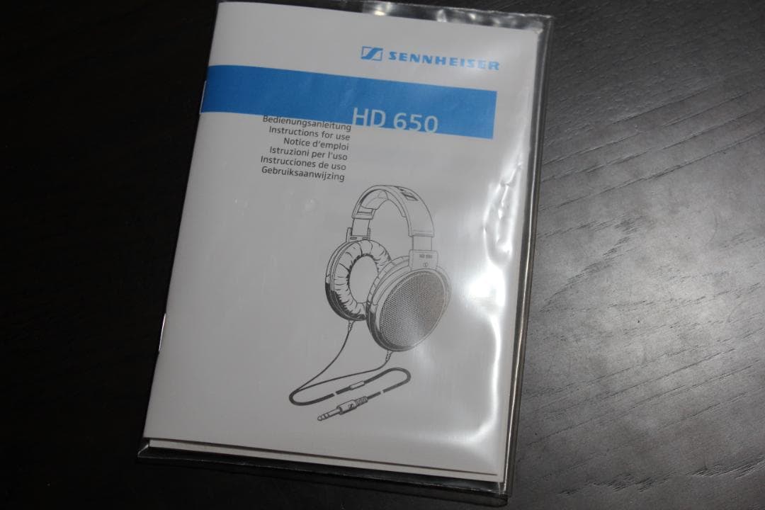 Sennheiser HD650 有線ヘッドホン コメント相談可
