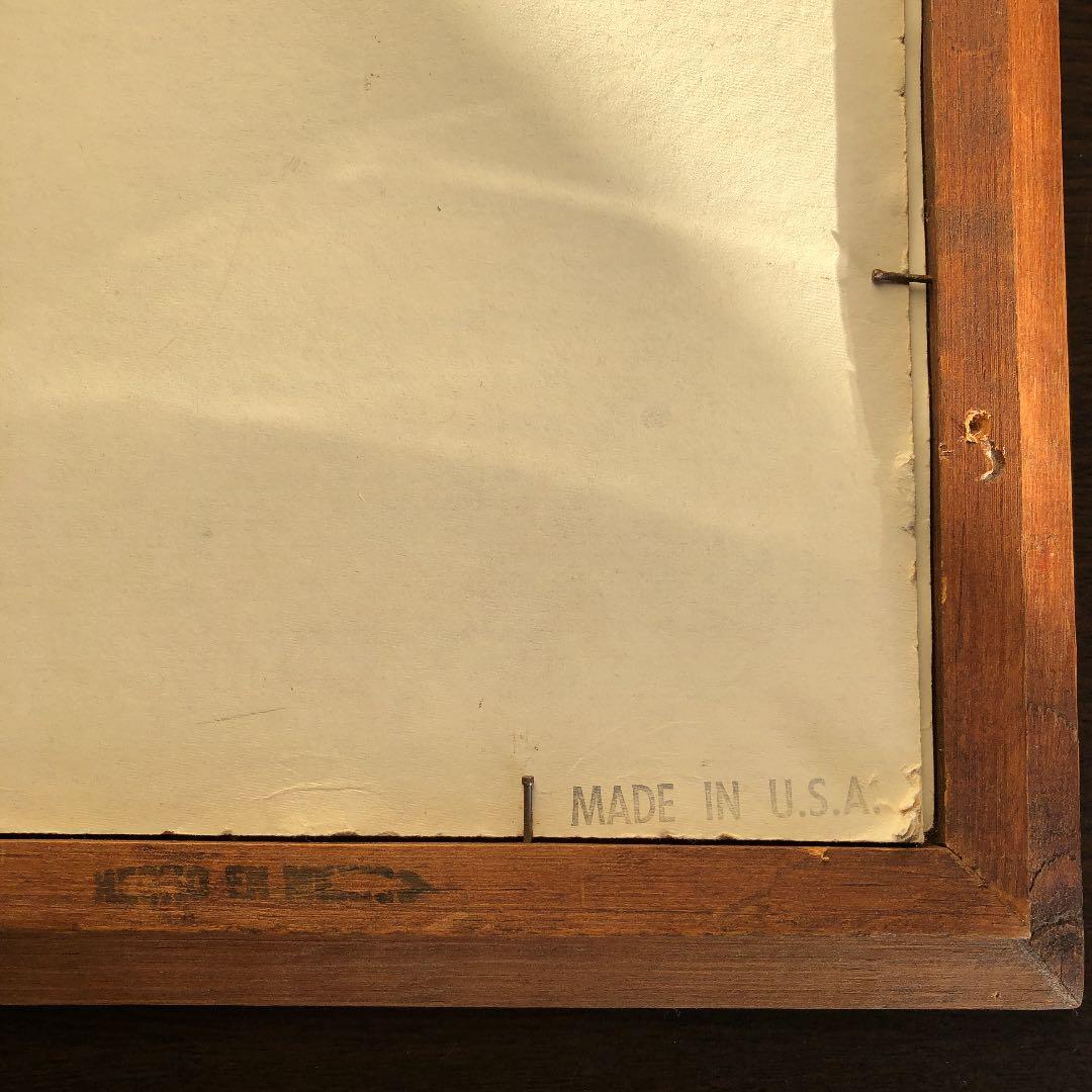 30's〜VINTAGE OLD PICTURE FRAME 額縁 額装